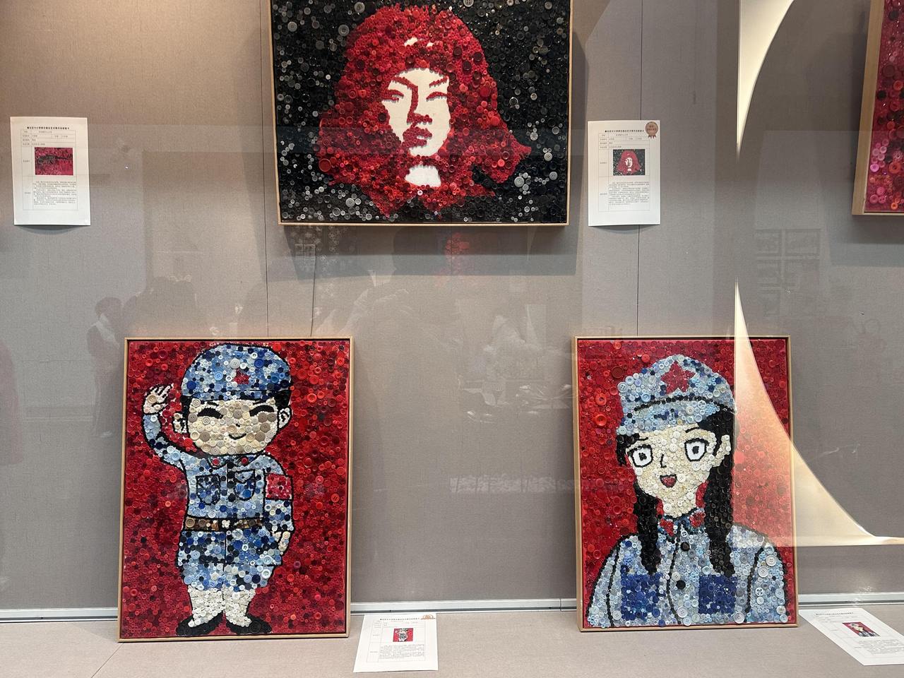 宁波奉化师生秀材料魔法:举办中小学师生综合艺术展