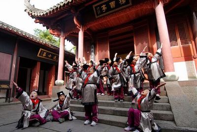 奉化江口中心小学学生感受国学文化-奉化,江口中心小学,国学文化-中国宁波网-新闻中心